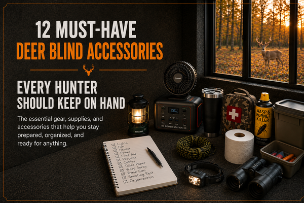 The Ultimate Deer Blind Accessories Guide: 12 Accessories Every Hunting Blind Should Have