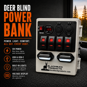 Deer Stand Power Bank Fan Bundle