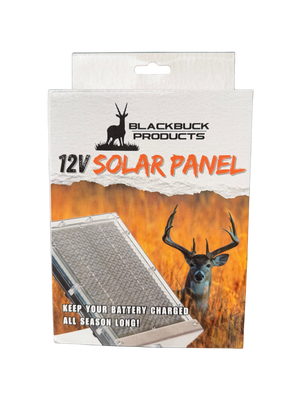 Blackbuck 12V 1.7W Solar Panel Battery Maintainer