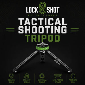 LockShot Pro Series Deer Blind Shooting Rest System with Tripod
