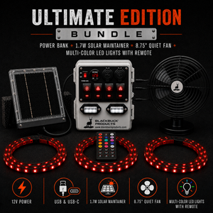 Deer Stand Power Bank Ultimate Bundle (Multi-Color LEDs)