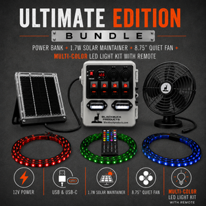Deer Stand Power Bank Ultimate Bundle (Multi-Color LEDs)
