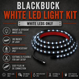 Blackbuck White LED Kit (180")
